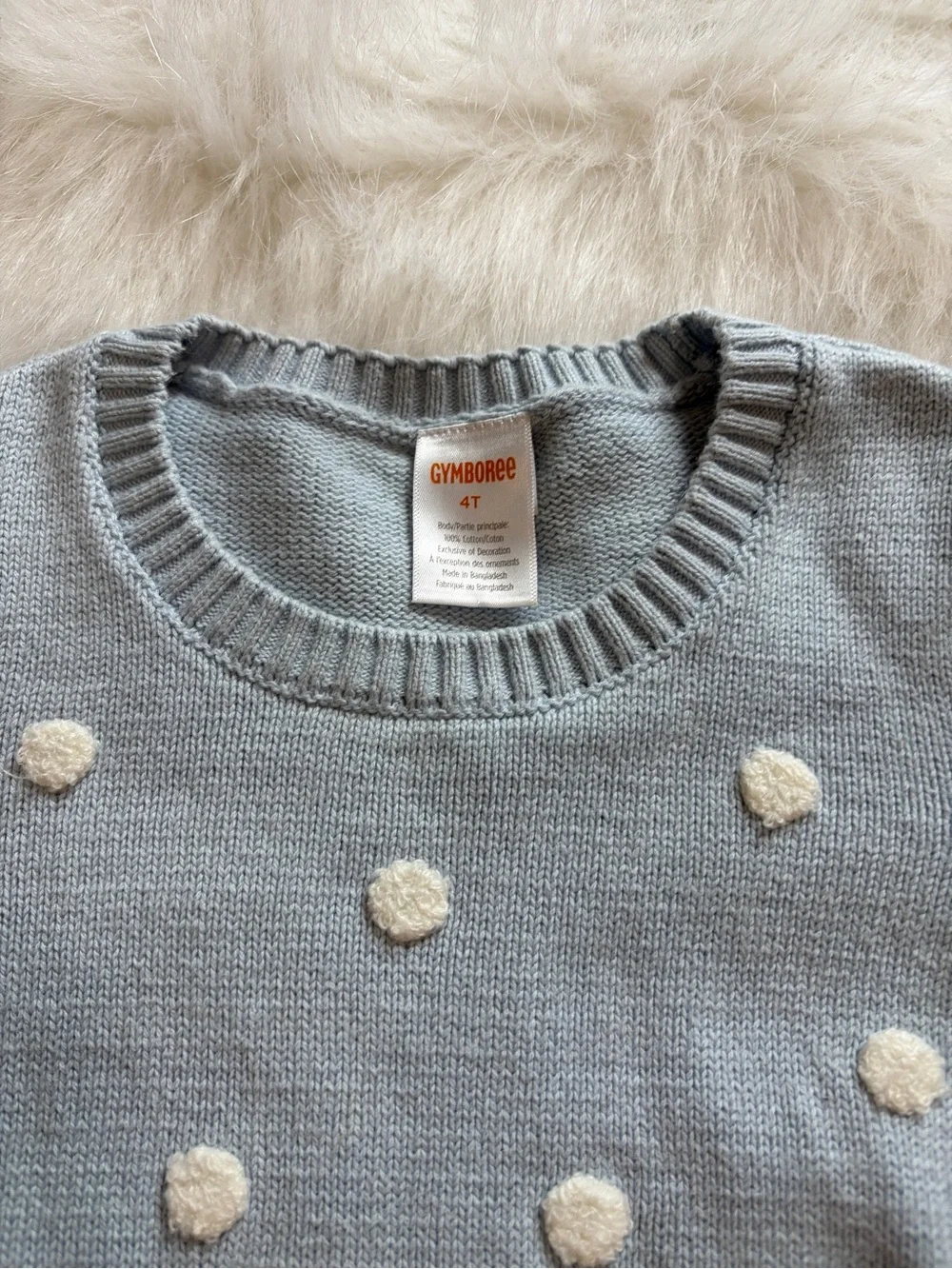 Gymboree Embroidered Winter Sweater Dress Girls Size 4T